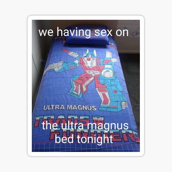 Item preview, Ultra-Magnus-Bett designed and sold by RadioNewVegas.