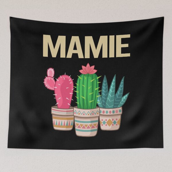 Aperçu de l'œuvre Heureux Cactus Mamie créée et vendue par DavetteJungle.