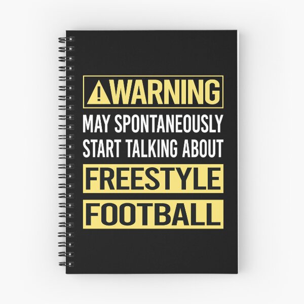 Item preview, Warning About Freestyle Football designed and sold by WrightTrouble.