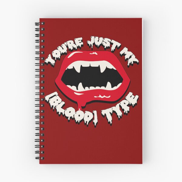 Item preview, You're Just My Blood Type, Fun Design For All Vampires On Halloween, Cool Blood Red Background designed and sold by TrulyEpoque.