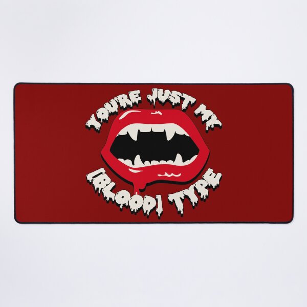 Item preview, You're Just My Blood Type, Fun Design For All Vampires On Halloween, Cool Blood Red Background designed and sold by TrulyEpoque.