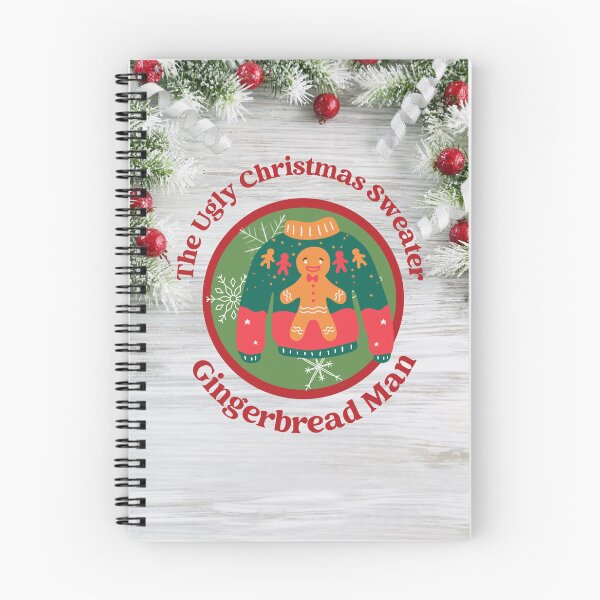 Item preview, The Ugly Christmas Sweater Gingerbread Man designed and sold by Bright76.
