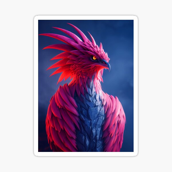 Aperçu de l'œuvre Volcanic phoenix - Midjourney créée et vendue par AI1artist.