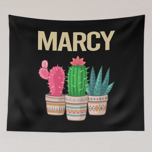 Aperçu de l'œuvre Heureux Cactus Marcy créée et vendue par DavetteJungle.