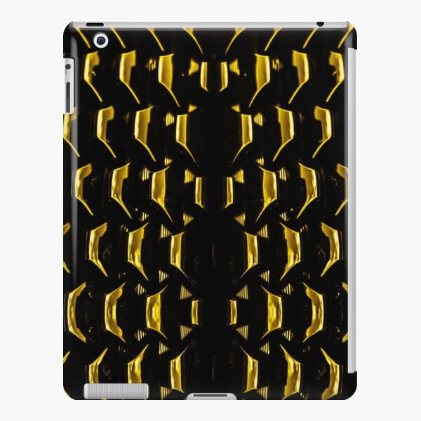 Dark gold metal by Brian Vegas iPad Snap Case