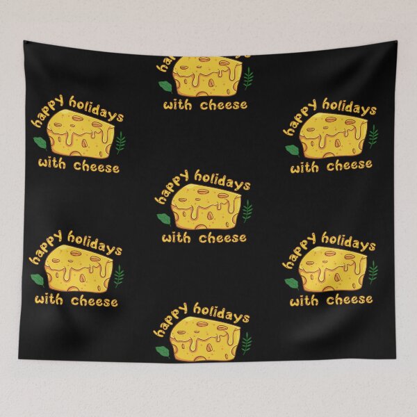 Item preview, Cheese Sayings Happy Holidays With Cheese designed and sold by Add To Cart.
