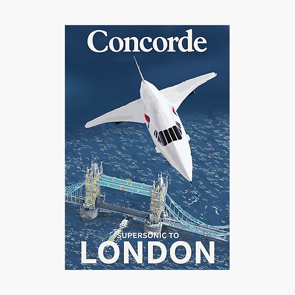 Item preview, Concorde Supersonic to London designed and sold by Speedbirddesign.