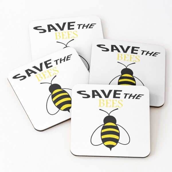 Item preview, Save the bees shits, save the bees phone cases, save the bees hats, save the bees shower curtain, save the bees backpack  designed and sold by Poussyarts.