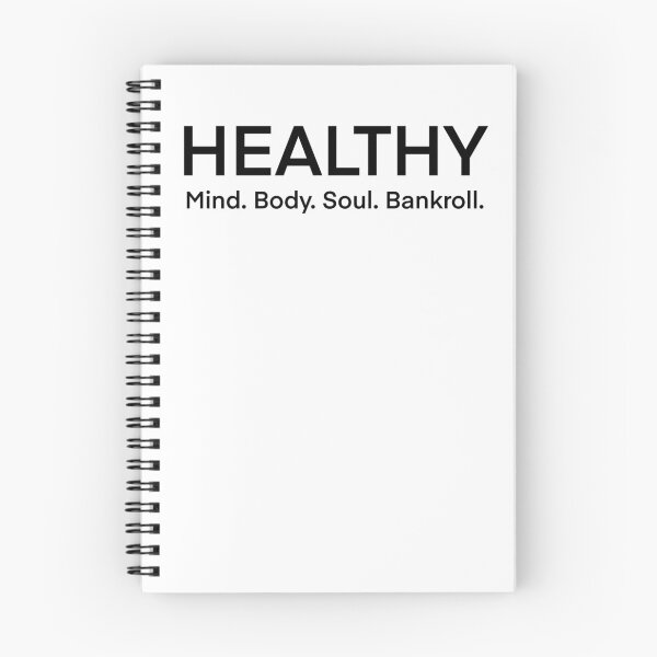 Item preview, Healthy. Mind body soul bankroll. designed and sold by KLAROE.