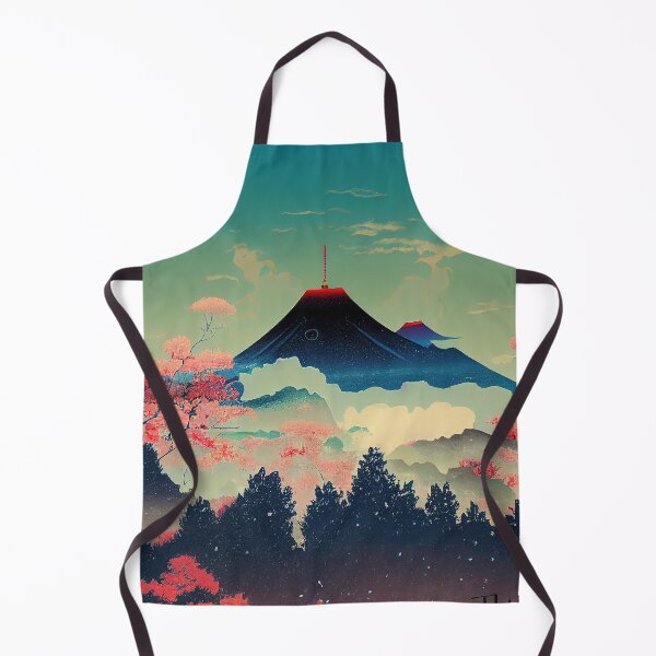Item preview, Japanese Mountain Range designed and sold by PeanutArtCorner.