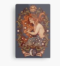 COSMIC LOVER - Color version Metal Print