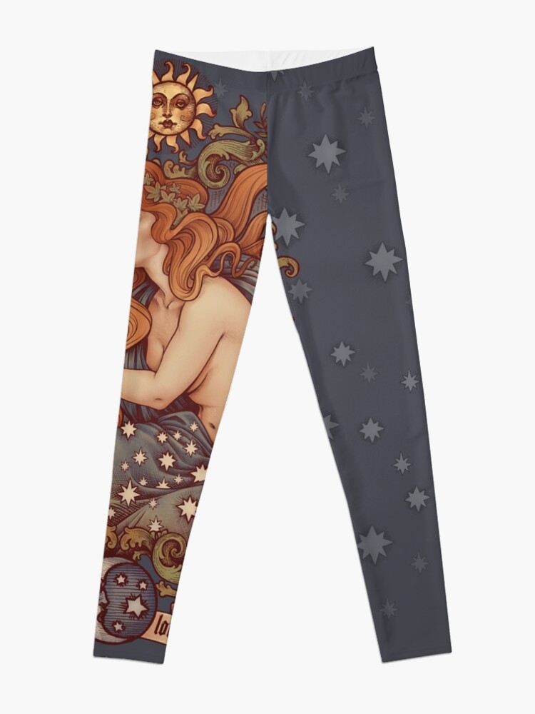 Alternate view of COSMIC LOVER - Color version Leggings