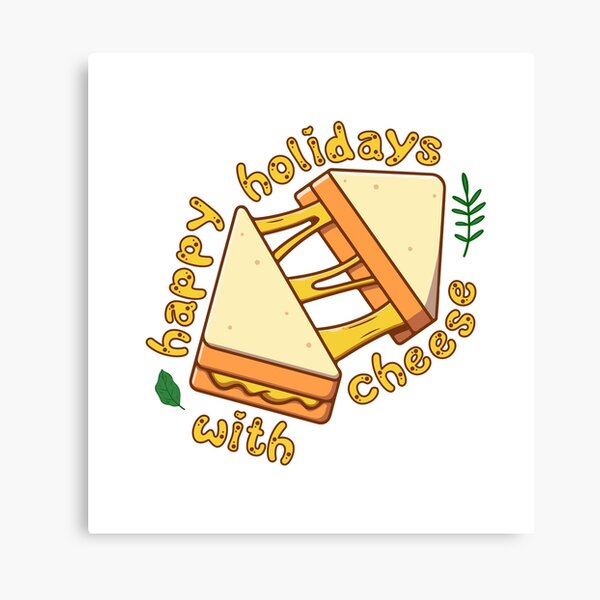 Item preview, Cheese Sayings Happy Holidays With Cheese designed and sold by Add To Cart.