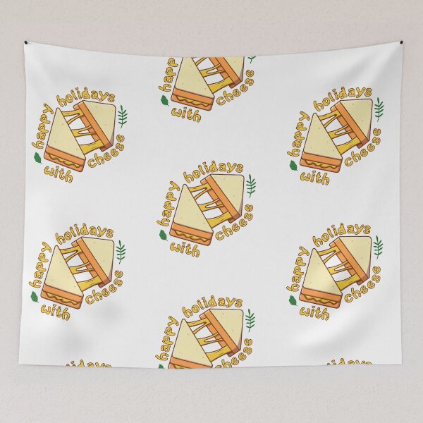 Item preview, Cheese Sayings Happy Holidays With Cheese designed and sold by Add To Cart.
