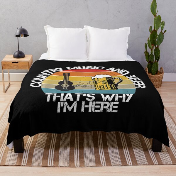 Item preview, Vintage Country Music And Beer That's Why I'm Here Mens Premium designed and sold by quietcongresspe.