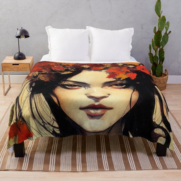 Item preview, Goddess of Autumn designed and sold by AM FineArtPrints.