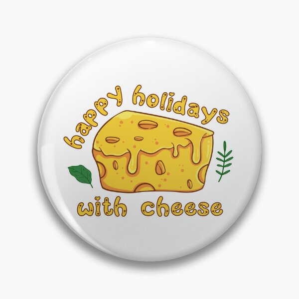 Item preview, Cheese Sayings Happy Holidays With Cheese designed and sold by Add To Cart.