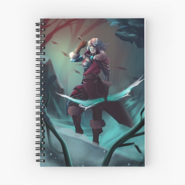 Item preview, Elven hunter fantasy art designed and sold by ThamiArt.