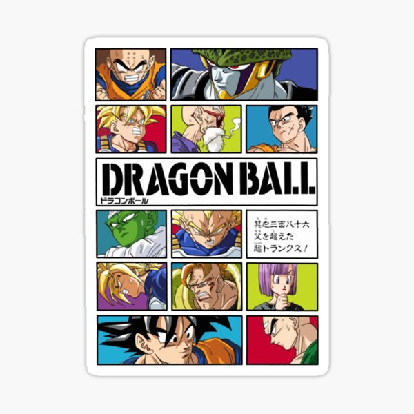 dragon ball z  Sticker for Sale by Logan-Moore