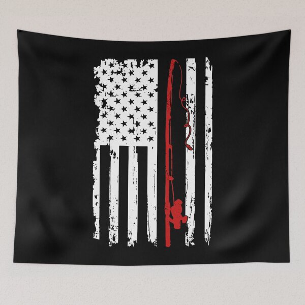 Item preview, Fishing Flag designed and sold by SunsetGloww.