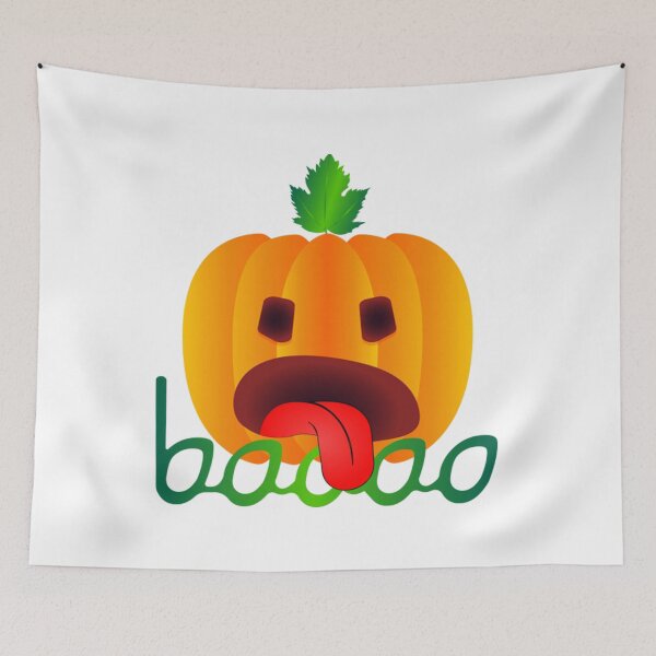 Item preview, Funny Halloween Boo Pumpkin Memee designed and sold by BufFord71.