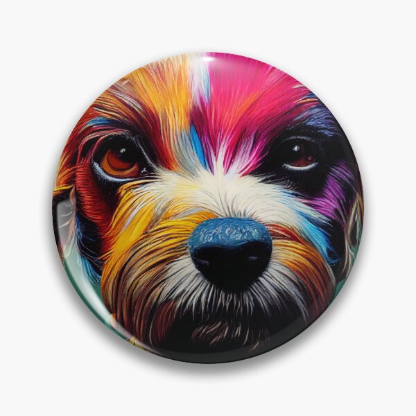 Item preview, Colourful Dog 20 designed and sold by snoutandbeak.