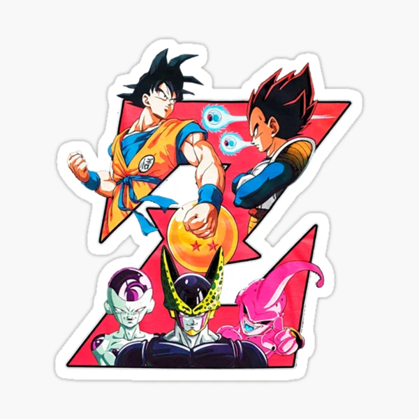 dragon ball z  Sticker for Sale by Logan-Moore