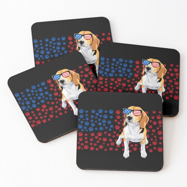 Item preview, Beagle Dog Paw Flag designed and sold by SunsetGloww.
