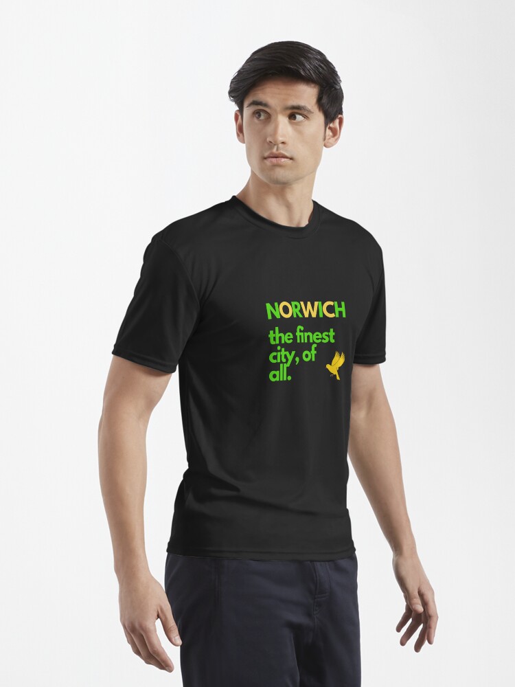 Thumbnail 3 of 7, Active T-Shirt, Norwich - The Finest City of All, hoodie designed and sold by MyriadLifePhoto.