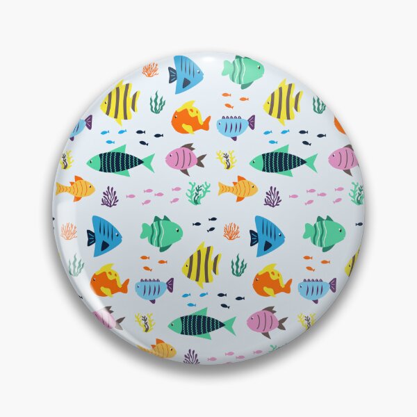 Item preview, Under the sea - tropical fish pattern designed and sold by LaBelleMaison.