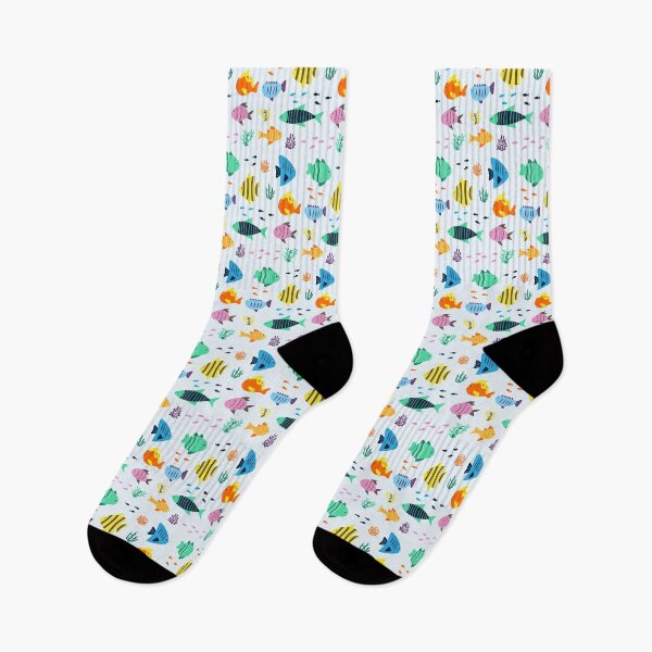 Item preview, Under the sea - tropical fish pattern designed and sold by LaBelleMaison.