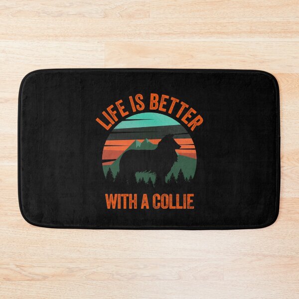 Item preview, Life Is Better With A Collie Vintage Dog Gift  designed and sold by Guarddogdrive.