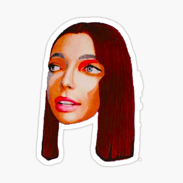 "Emma Chamberlain Merch Emma’s Portrait" Sticker for Sale by MEGAZAKO