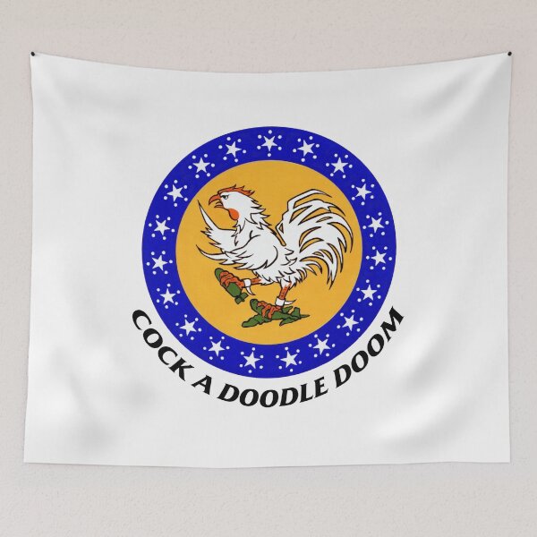 Item preview, Cock a Doodle Doom designed and sold by Luke Mckinstry.