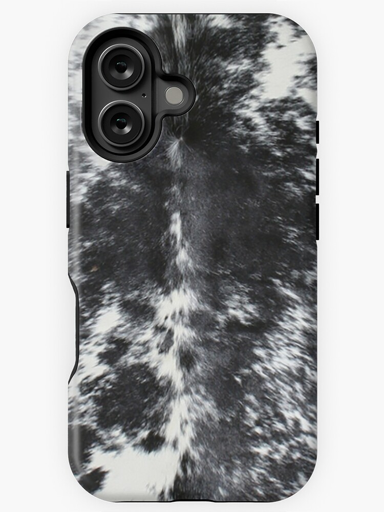 Imagen 1 de 4, Funda de iPhone con la obra Piel Vacuno Blanco y Negro | Textura, diseñada y vendida por koovox.