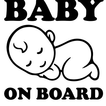 Sticker Baby on Board Löwe