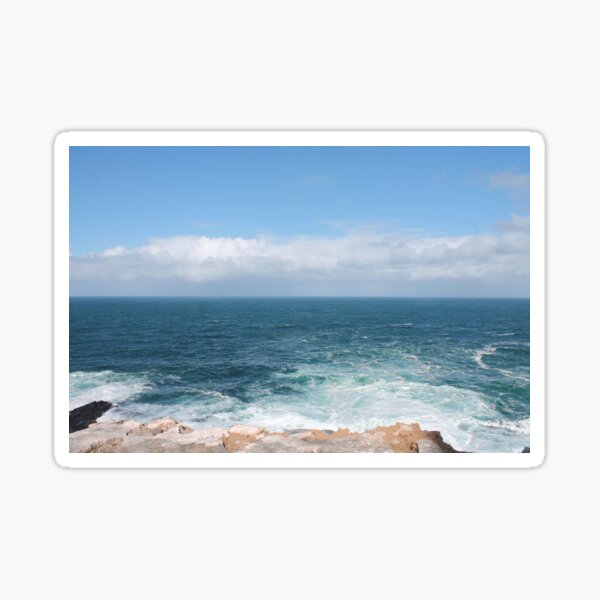 Cape nelson lighthouse- looking out on the ocean Sticker