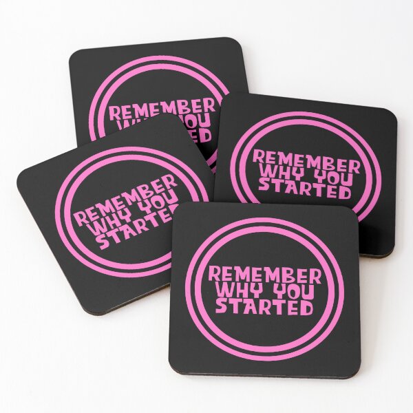 Item preview, Remember Why You Started designed and sold by JourneyCreative.