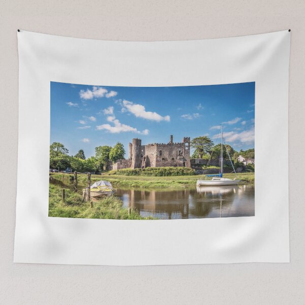 Item preview, Laugharne Castle The Taff Estuary Wales designed and sold by Jim Key.