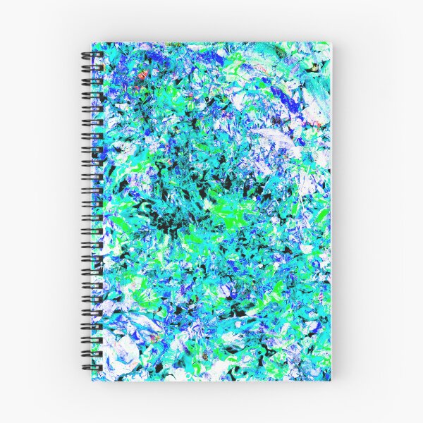 Aperçu de l'œuvre Chaos bleu abstrait créée et vendue par Mircea Boboc.