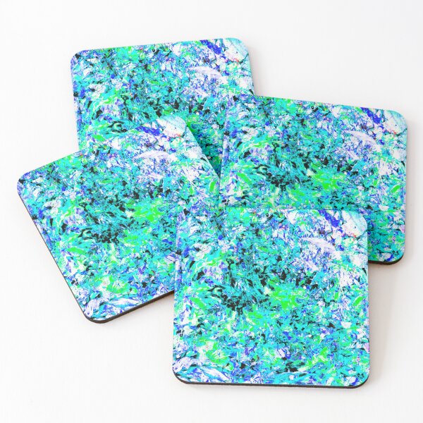Item preview, Abstract Blue Chaos designed and sold by Mircea Boboc.