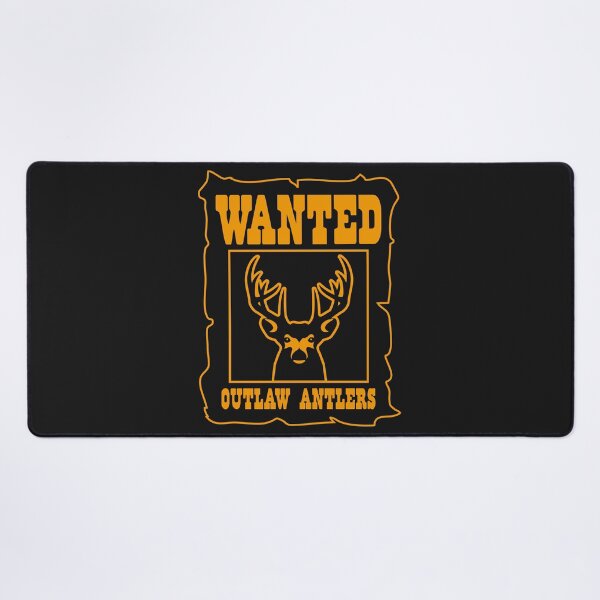 Item preview, Outlaw Antlers, Wanted one bad Buck designed and sold by cayennecrazy.