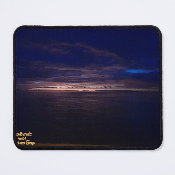 Item preview, Mosquito Creek sunset Trinidad and Tobago.  Greeting cards shirts and posters  designed and sold by Pugnaciousprint.