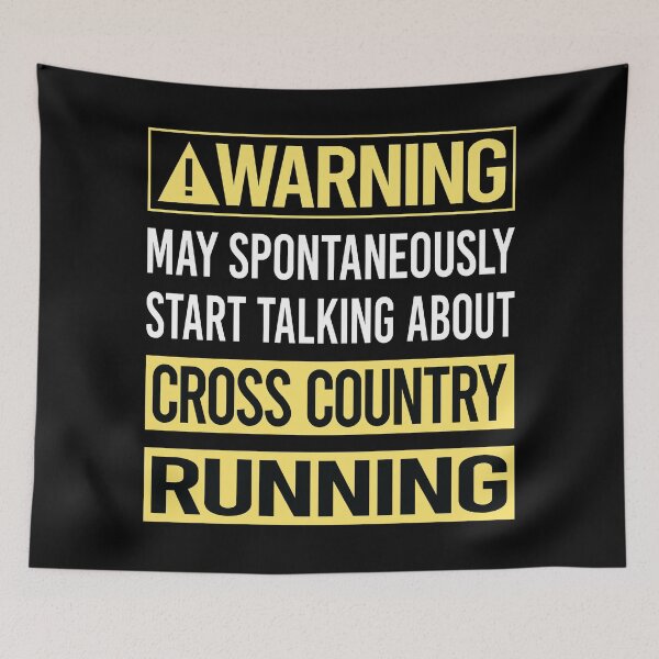 Item preview, Warning About Cross Country Running XC designed and sold by WrightTrouble.