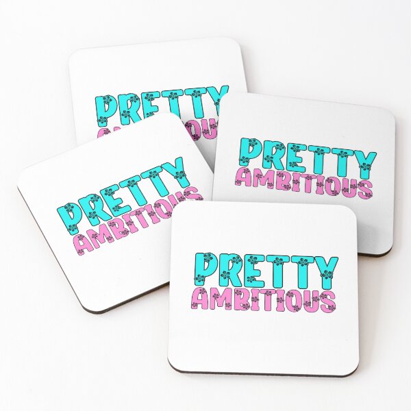 Item preview, Pretty ambitious motivational saying  designed and sold by Emotionville.
