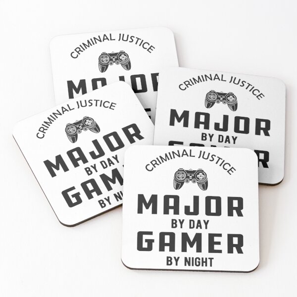 Item preview, Criminal Justice major by day gamer by night    designed and sold by RowenaMyrna.