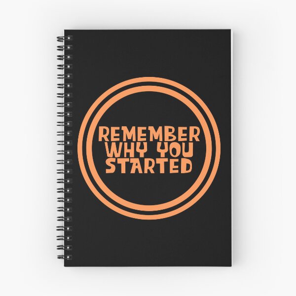 Item preview, Remember Why You Started designed and sold by JourneyCreative.