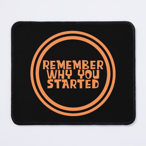 Item preview, Remember Why You Started designed and sold by JourneyCreative.