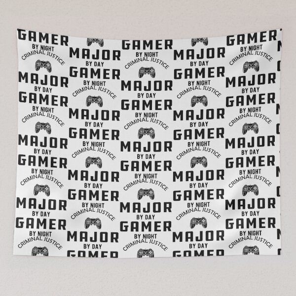 Item preview, Criminal Justice major by day gamer by night    designed and sold by RowenaMyrna.