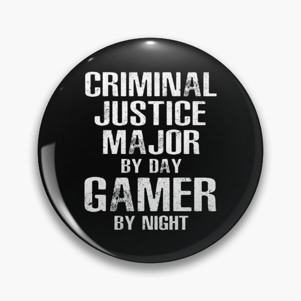 Item preview, Criminal Justice Major By Day Gamer By Night   designed and sold by RowenaMyrna.